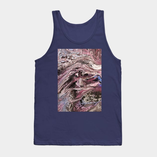 Flow Fluid Art Tank Top by Stacey-Design